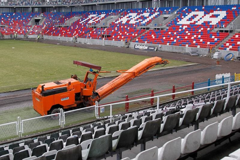 Football. Gornik Zabrze. Press Conference. 01.02.2016