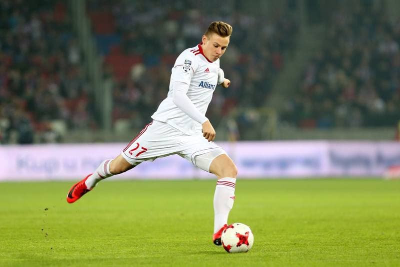 Football. Lotto Ekstraklasa. Gornik Zabrze - Lech Poznan. 04.11.2017