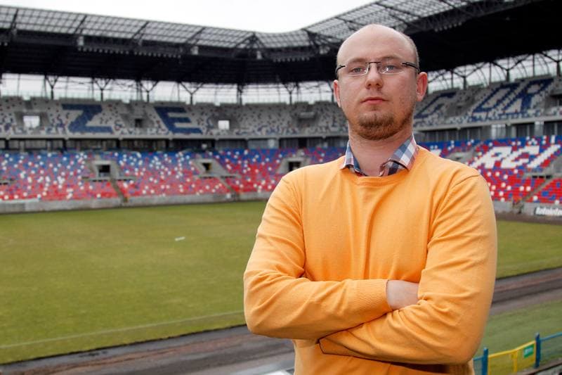 Football. Gornik Zabrze. Press Conference. 01.02.2016