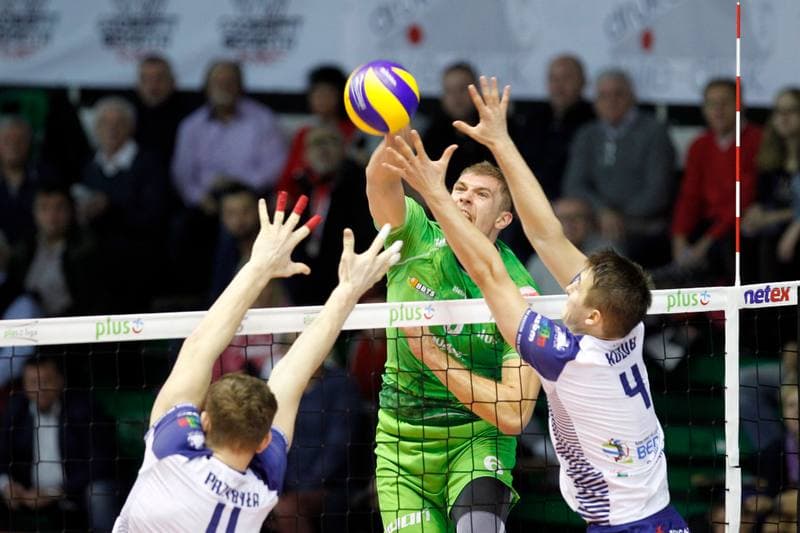 Volleyball. PlusLiga. MKS Bedzin - BBTS Bielsko-Biala. 11.11.2017