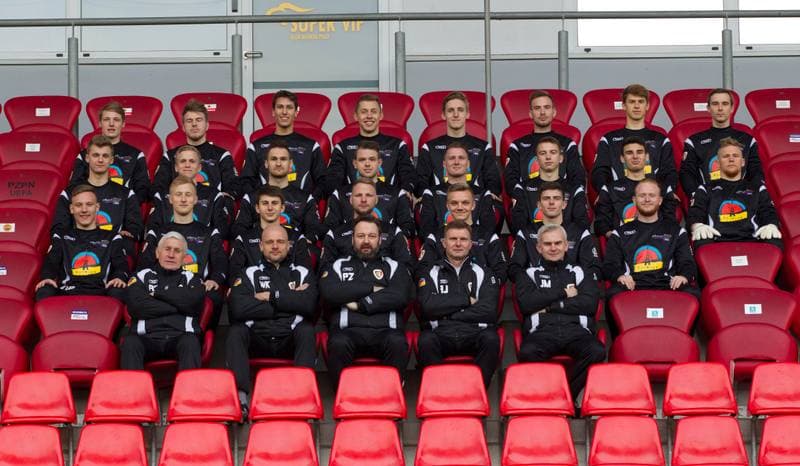 Football. Pilkarski Diament. Press Conference. 02.02.2016