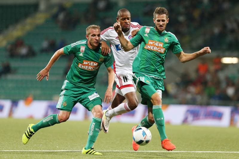 Football. UEFA Europa League. AS Trencin - Rapid Wien. 18.08.2016