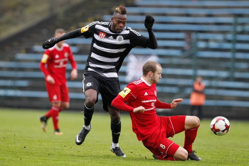 Football. FNL. Fotbal Trinec - Dynamo Ceske Budejovice. 18.11.2017