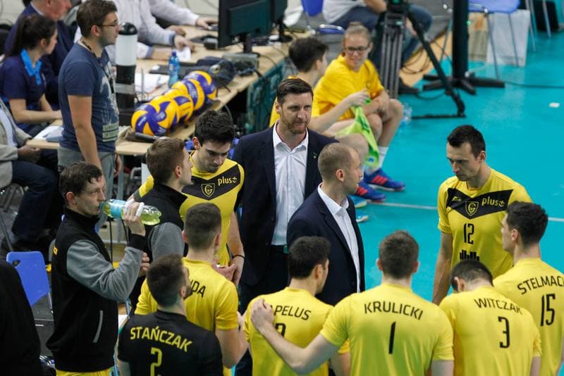 Volleyball. PlusLiga. GKS Katowice - ZAKSA Kedzierzyn-Kozle. 21.11.2017