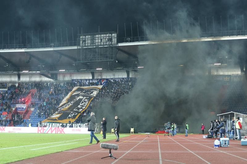 Football. Het Liga. Banik Ostrava - MFK Karvina. 25.11.2017