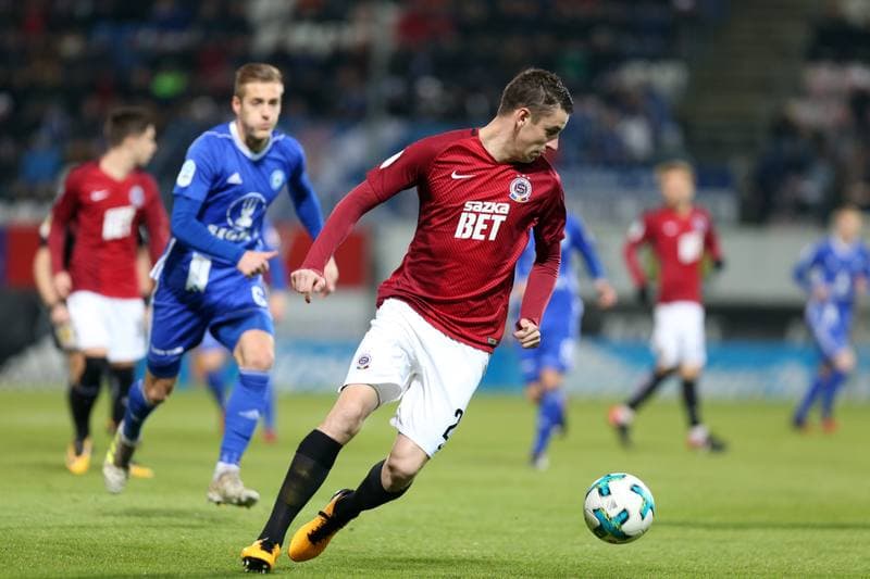 Football. Het Liga. Sigma Olomouc - Sparta Prague. 26.11.2017