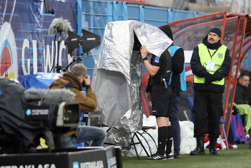 Football. Lotto Ekstraklasa. Piast Gliwice - Lech Poznan. 03.12.2017