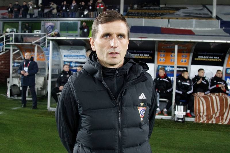 Football. Lotto Ekstraklasa. Gornik Zabrze - Lechia Gdansk. 08.12.2017