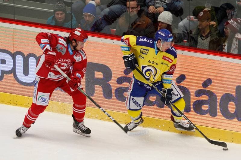 Ice Hockey. Tipsport Extraliga. Ocelari Trinec - Aukro Berani Zlin. 30.12.2017