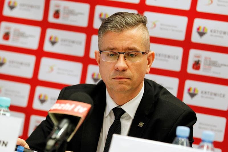 Ice Hockey. Poland. Press Conference. 05.01.2018