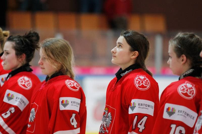 Ice Hockey. Women's U18 World Championship Division 1B. Poland - Denmark. 09.01.2018