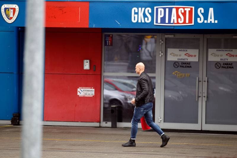 Football. Piast Gliwice. Training. 10.01.2018