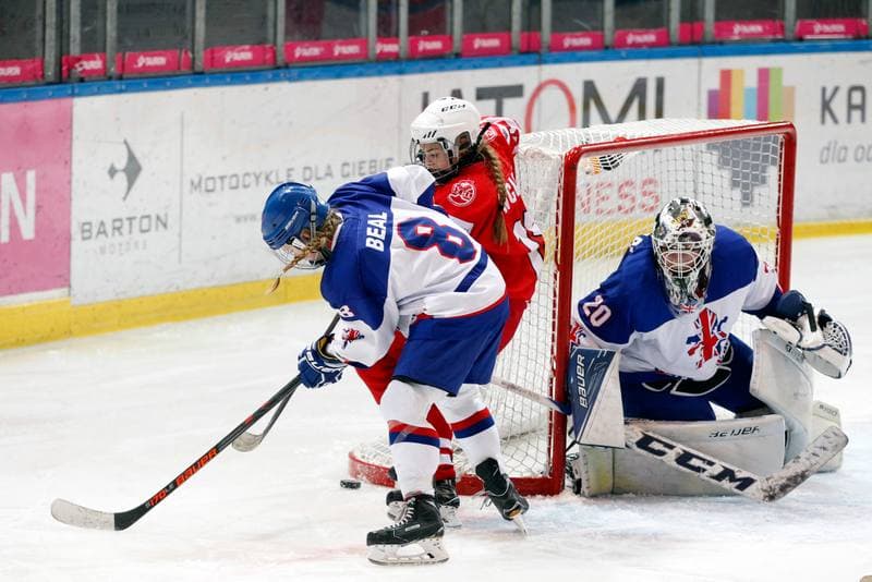 Ice Hockey. Women's U18 World Championship Division 1B. Poland - Great Britain. 12.01.2018
