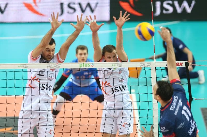 Volleyball. PlusLiga. Jastrzebski Wegiel - ZAKSA Kedzierzyn-Kozle. 13.01.2018
