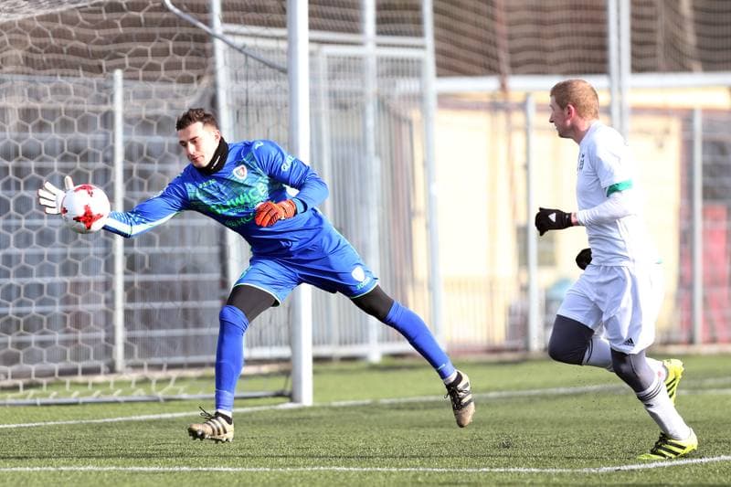 Football. Sparing. MFK Karvina - Piast Gliwice. 20.01.2018