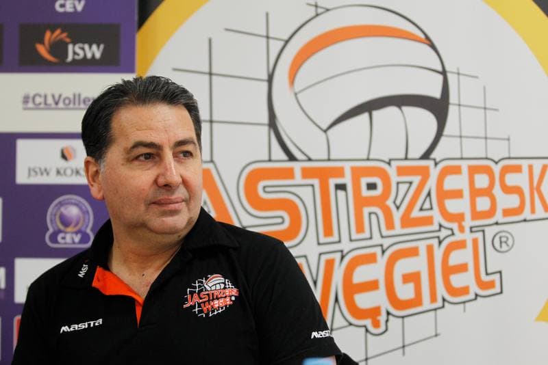 Volleyball. Jastrzebski Wegiel. Press Conference. 29.01.2018