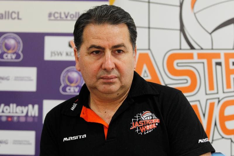 Volleyball. Jastrzebski Wegiel. Press Conference. 29.01.2018