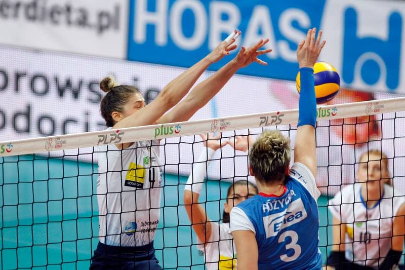 Volleyball. LSK. MKS Dabrowa Gornicza - Enea PTPS Pila. 29.01.2018