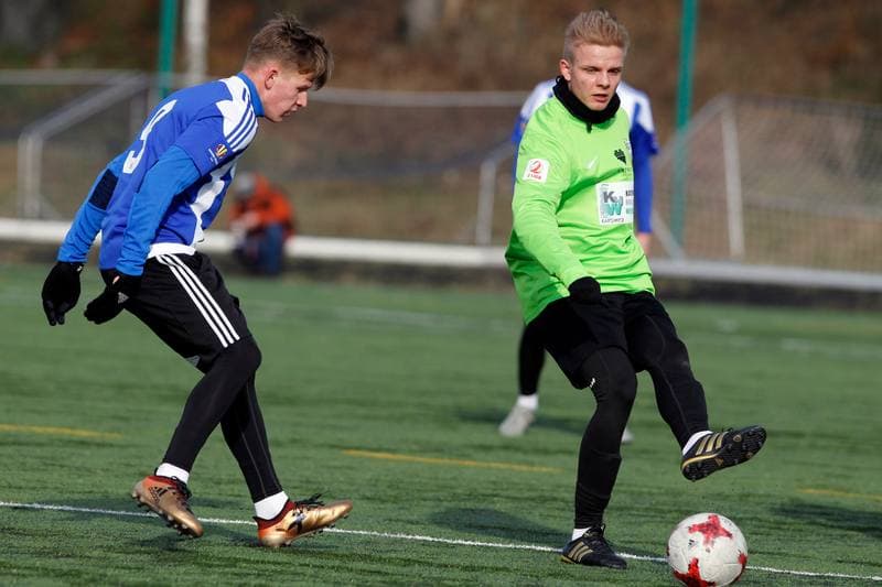 Football. Sparing. Ruch Chorzow - Rozwoj Katowice. 31.01.2018