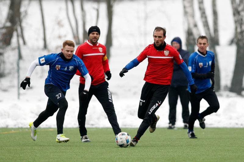 Football. Sparing. Polonia Bytom - MKS Kluczbork. 07.02.2018