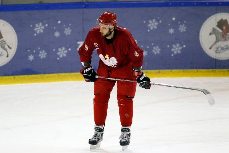 Ice Hockey. Poland national team. Training. 13.02.2018