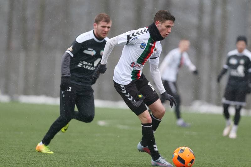 Football. Sparing. GKS Tychy - KS Polkowice. 16.02.2018