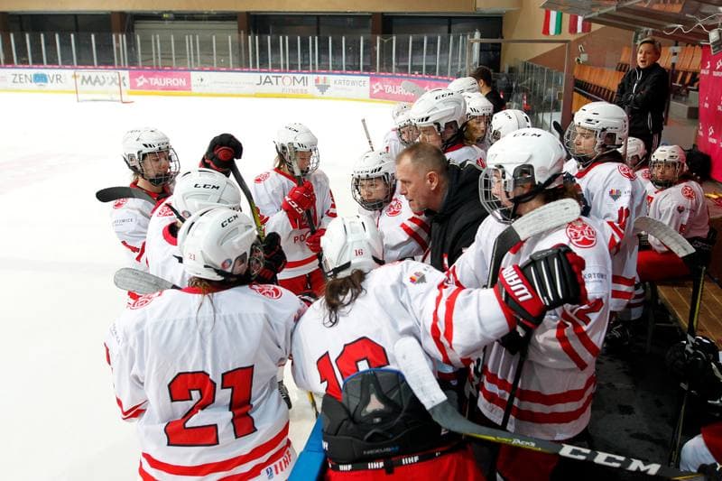 Ice Hockey. TCN. Poland - Latvia. 17.02.2018