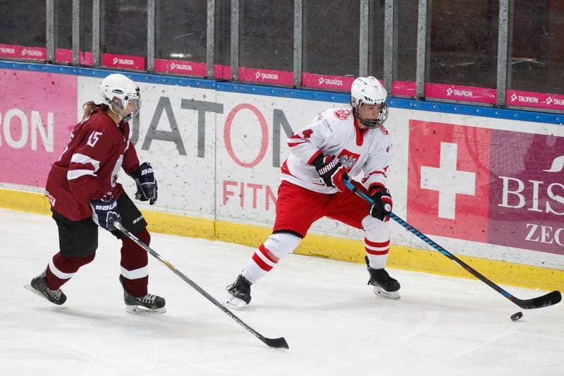Ice Hockey. TCN. Poland - Latvia. 17.02.2018