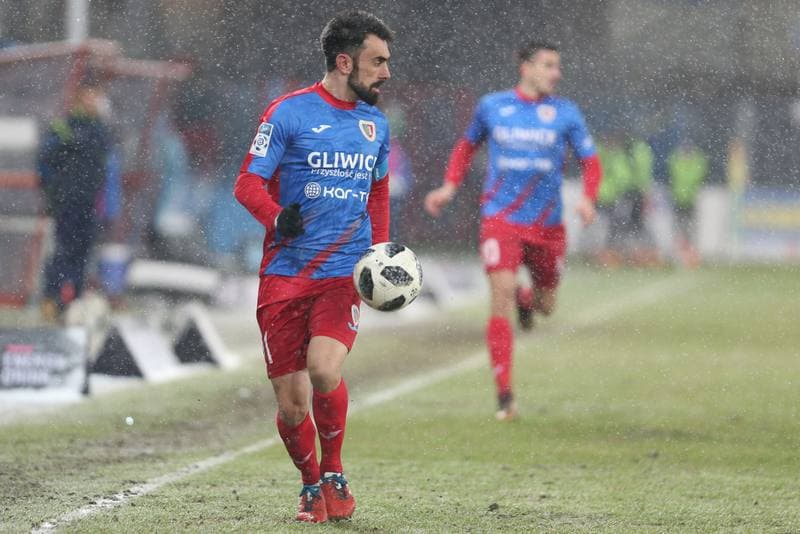 Football. Lotto Ekstraklasa. Piast Gliwice - Zaglebie Lubin. 16.03.2018