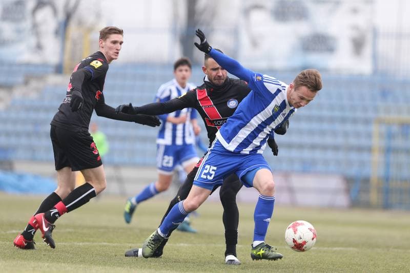Football. Sparing. Ruch Chorzow - MFK Frydek Mistek. 23.03.2018