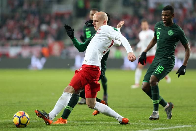 Football. International Friendly. Poland - Nigeria. 23.03.2018