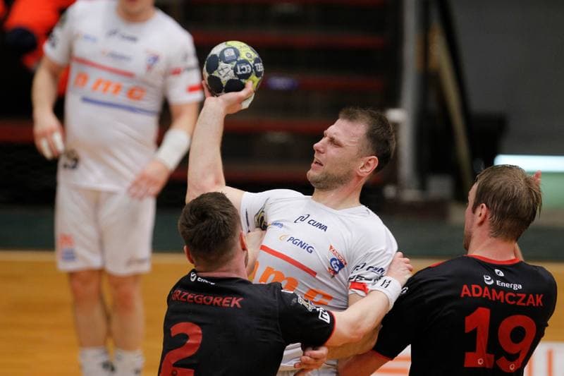 Handball. PGNiG Superliga. NMC Gornik Zabrze - Meble Wojcik Elblag. 24.03.2018