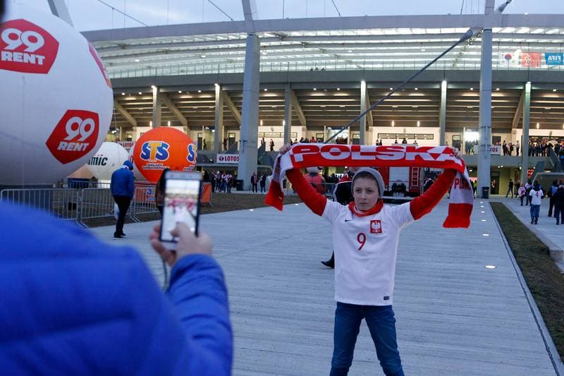 Football. International Friendly. Poland - South Korea. 27.03.2018