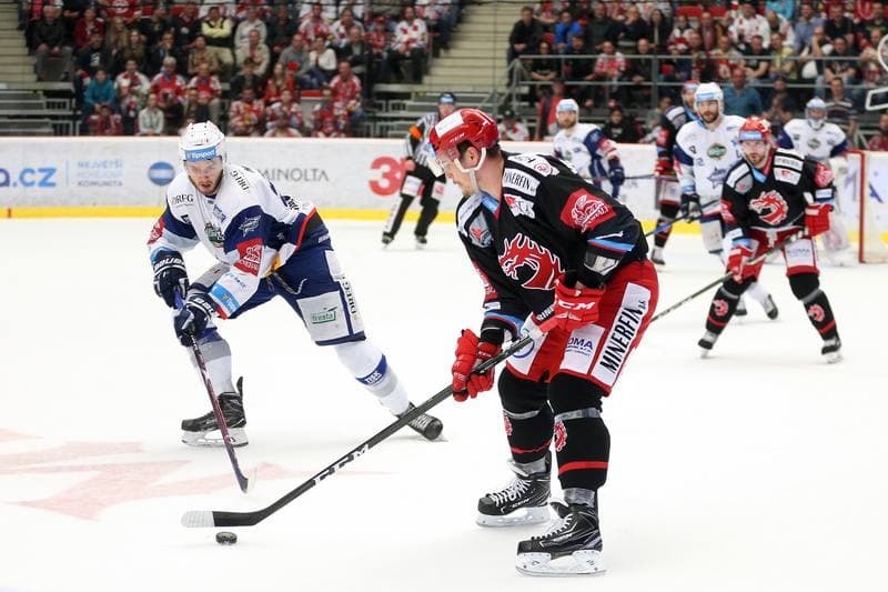 Ice Hockey. Tipsport Extraliga. Ocelari Trinec - Kometa Brno. 14.04.2018