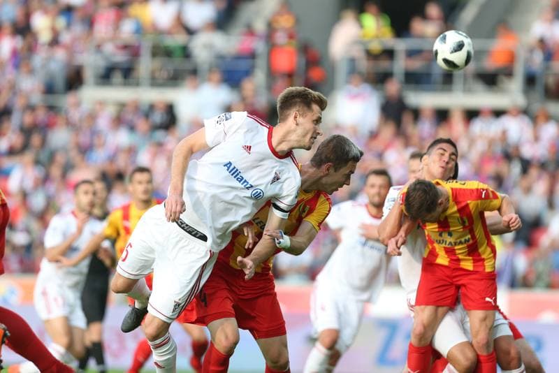 Football. Lotto Ekstraklasa. Gornik Zabrze - Korona Kielce. 09.05.2018