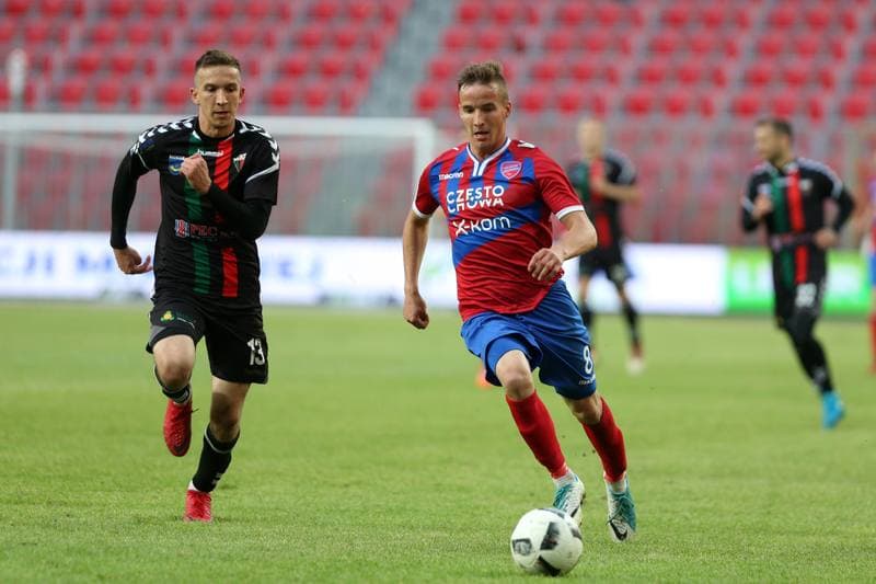 Football. Nice I Liga. GKS Tychy - Rakow Czestochowa. 14.05.2018