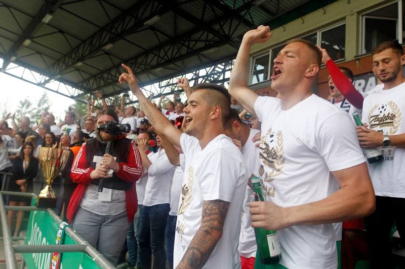 Football. Nice I Liga. Zaglebie Sosnowiec - GKS Tychy. 03.06.2018