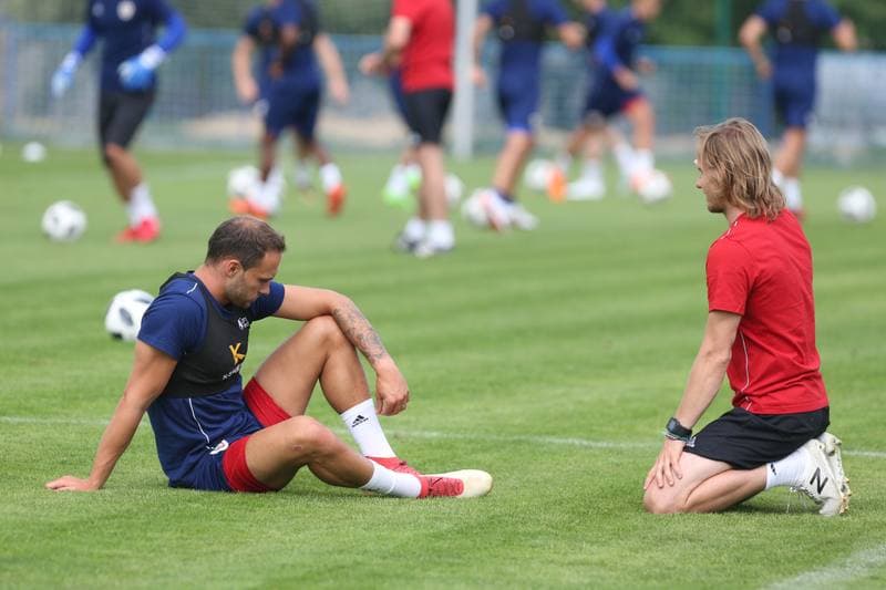 Football. Piast Gliwice. Training. 14.06.2018