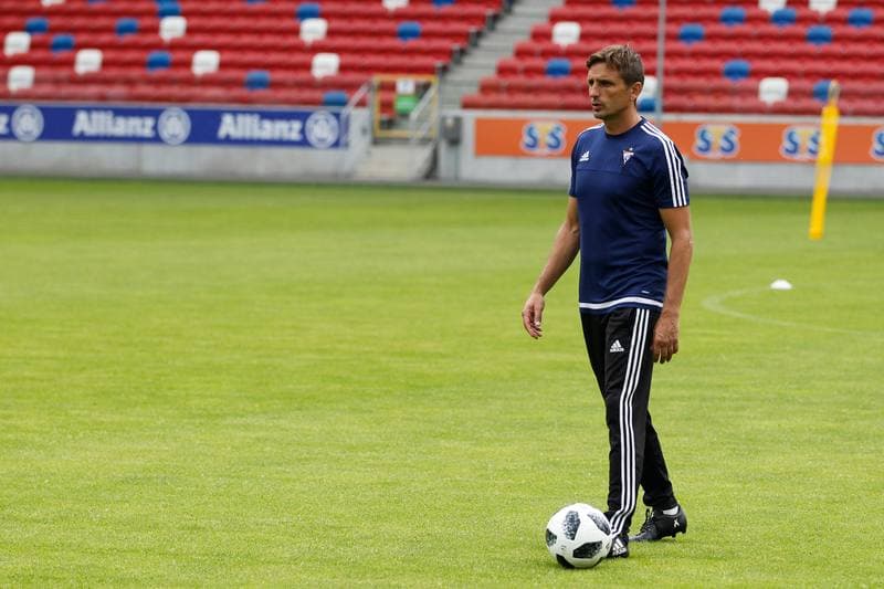 Football. Gornik Zabrze. Training. 11.07.2018