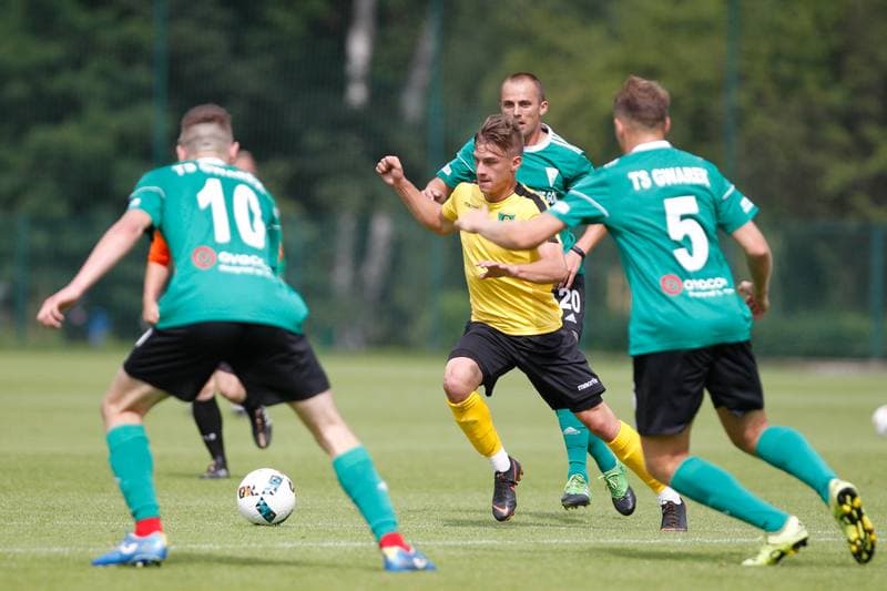 Football. Sparing. GKS Katowice - Gwarek Tarnowskie Gory. 14.07.2018