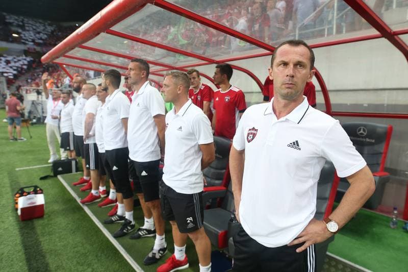 Football. UEFA Champions League. Spartak Trnava - Legia Warsaw. 31.07.2018