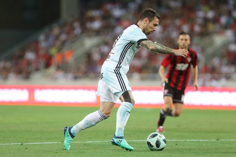 Football. UEFA Champions League. Spartak Trnava - Legia Warsaw. 31.07.2018