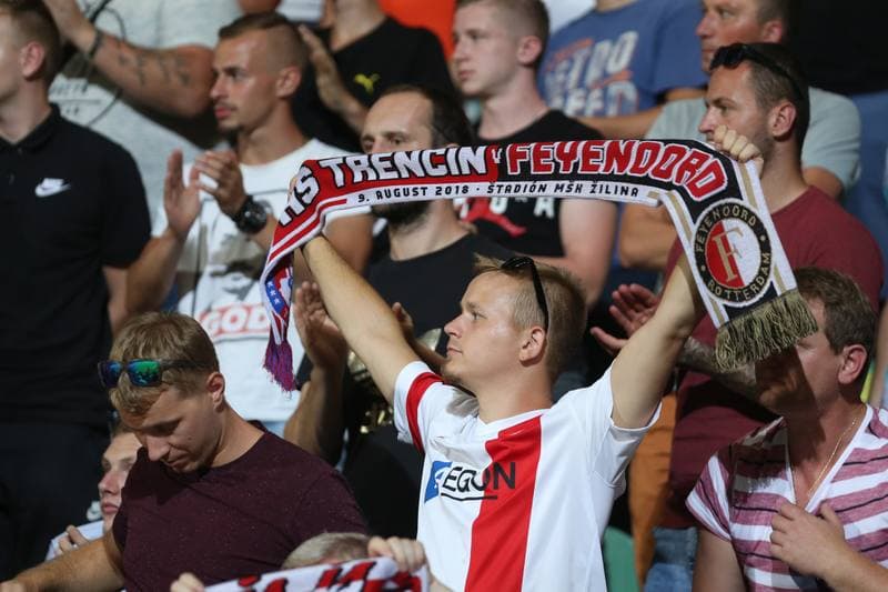 Football. UEFA Europa League. AS Trencin - Feyenoord Rotterdam. 09.08.2018