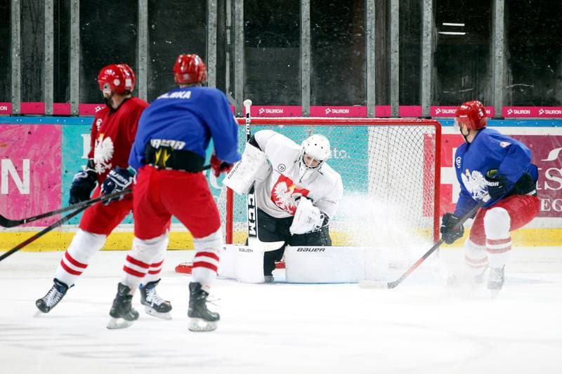 Ice Hockey. Poland national team. Training. 21.08.2018