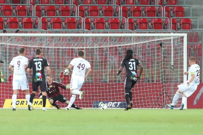 Football. Fortuna I Liga. GKS Tychy - Garbarnia Krakow. 22.08.2018