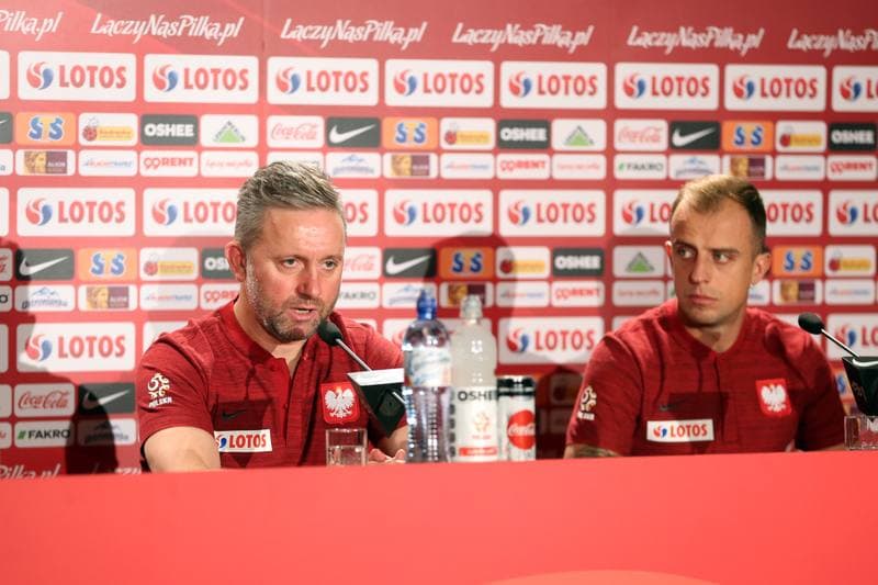 Football. Poland national team. Press Conference. 08.10.2018
