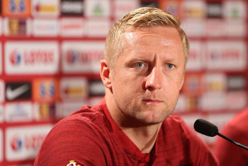 Football. Poland national team. Training. 09.10.2018