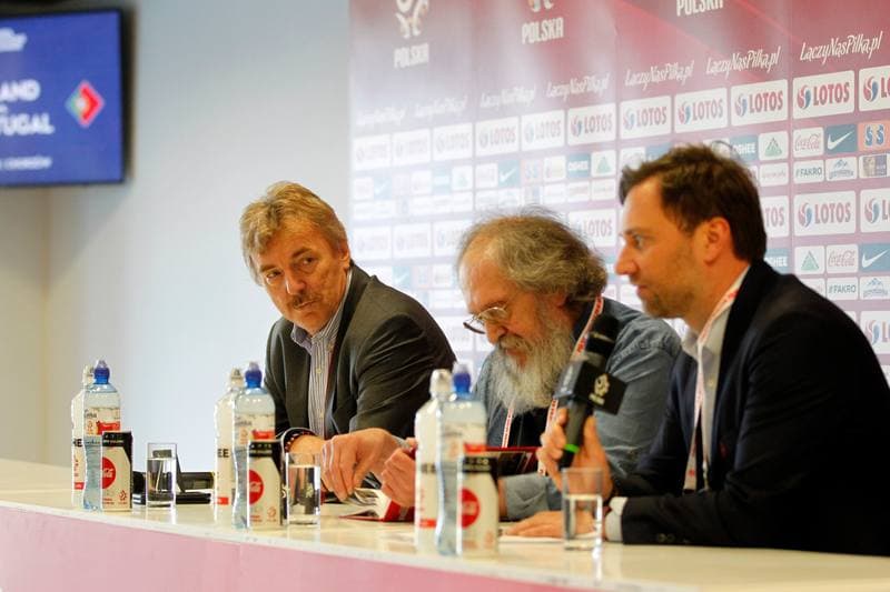 Football. Encyklopedia Fuji. Press Conference. 10.10.2018