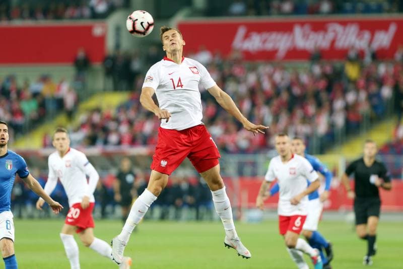 Football. UEFA Nations League. Poland - Italy. 14.10.2018