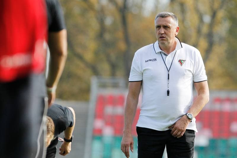 Football. Zaglebie Sosnowiec. Training. 16.10.2018
